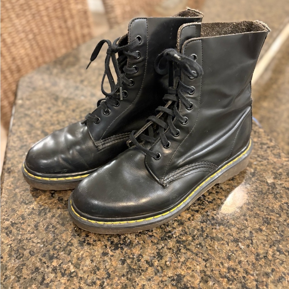 Dr. Martens Translucent Sole Boots